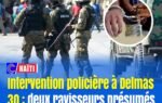 Intervention policière à Delmas 30 : deux ravisseurs présumés neutralisés