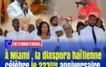 À Miami, la diaspora haïtienne célèbre le 223e anniversaire du drapeau national