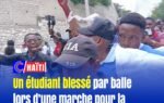 Un étudiant blessé par balle lors d’une marche pour la réouverture de l’Hôpital Général